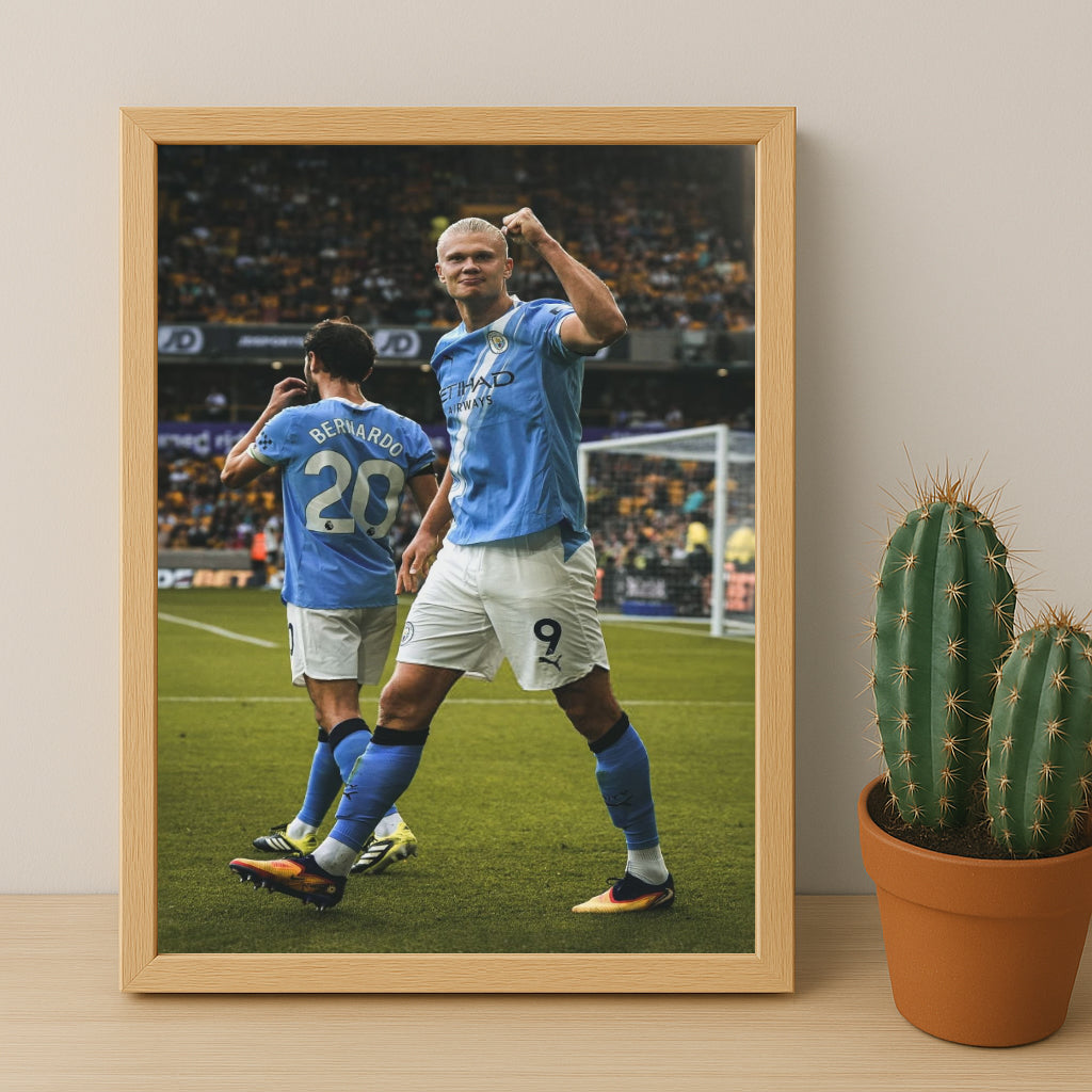 Poster Manchester City - Erling Haaland