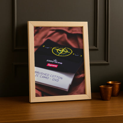 Poster Stone Island - x Supreme