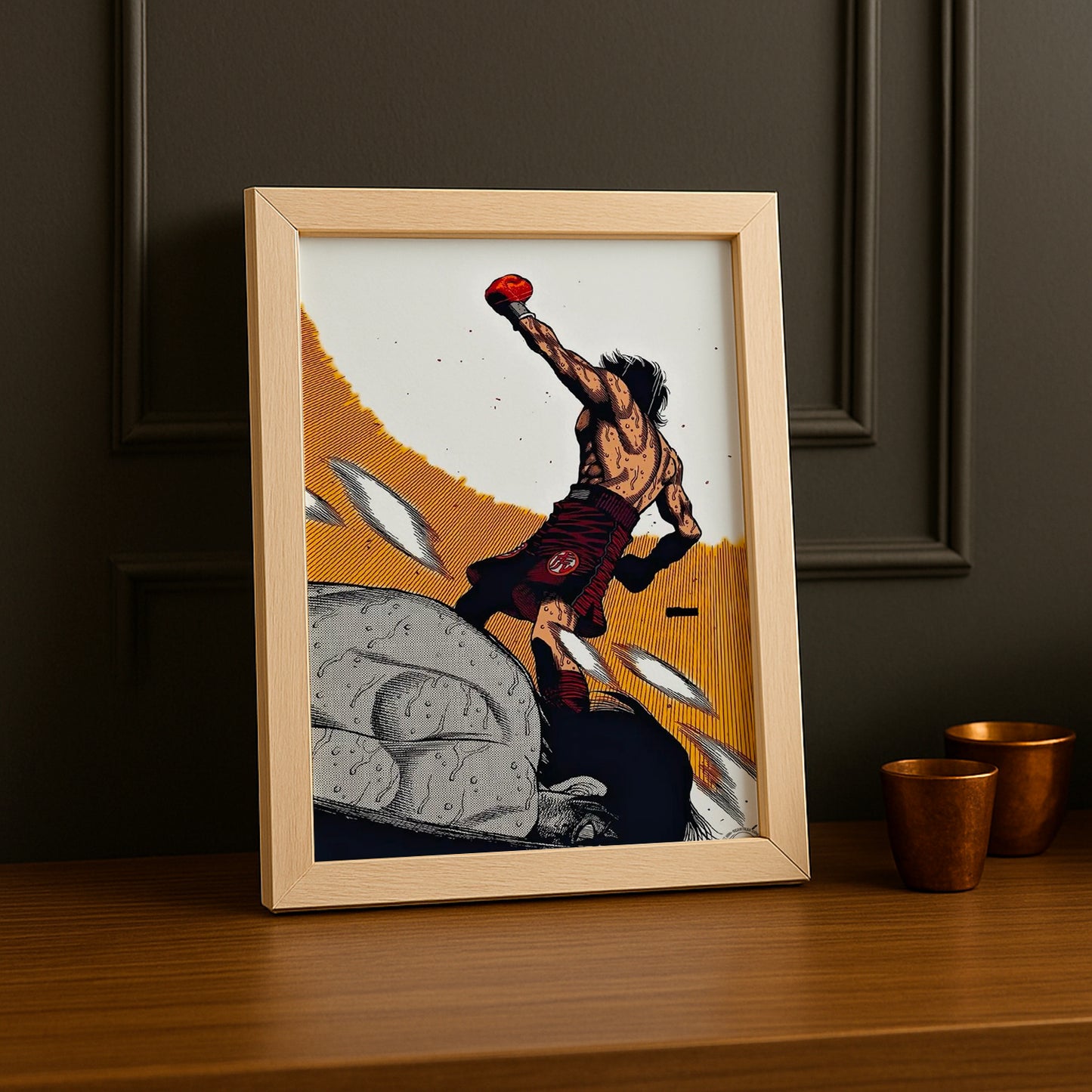 Cadre Photo Hajime no Ippo - Makunouchi Ippo KO