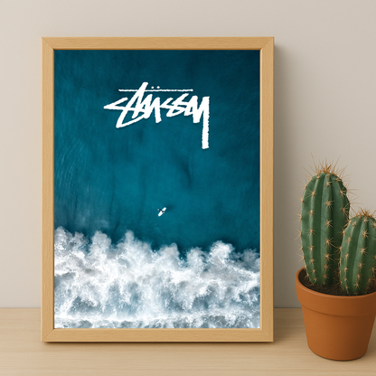 Stüssy - Blue Ocean