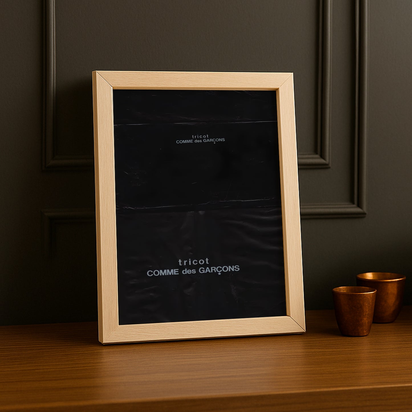 Cadre photo Comme des garçons