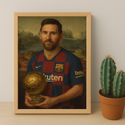 Poster Ballon d'Or - Lionel Messi