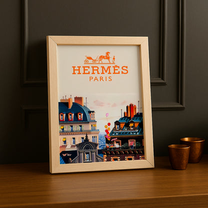 Cadre photo Hermès - Illustration