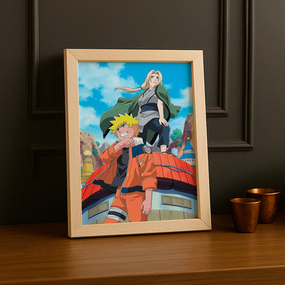 Cadre Photo Naruto - Naruto and Tsunade