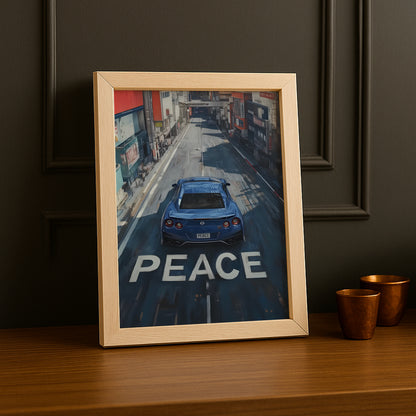 Nissan GT-R - Poster