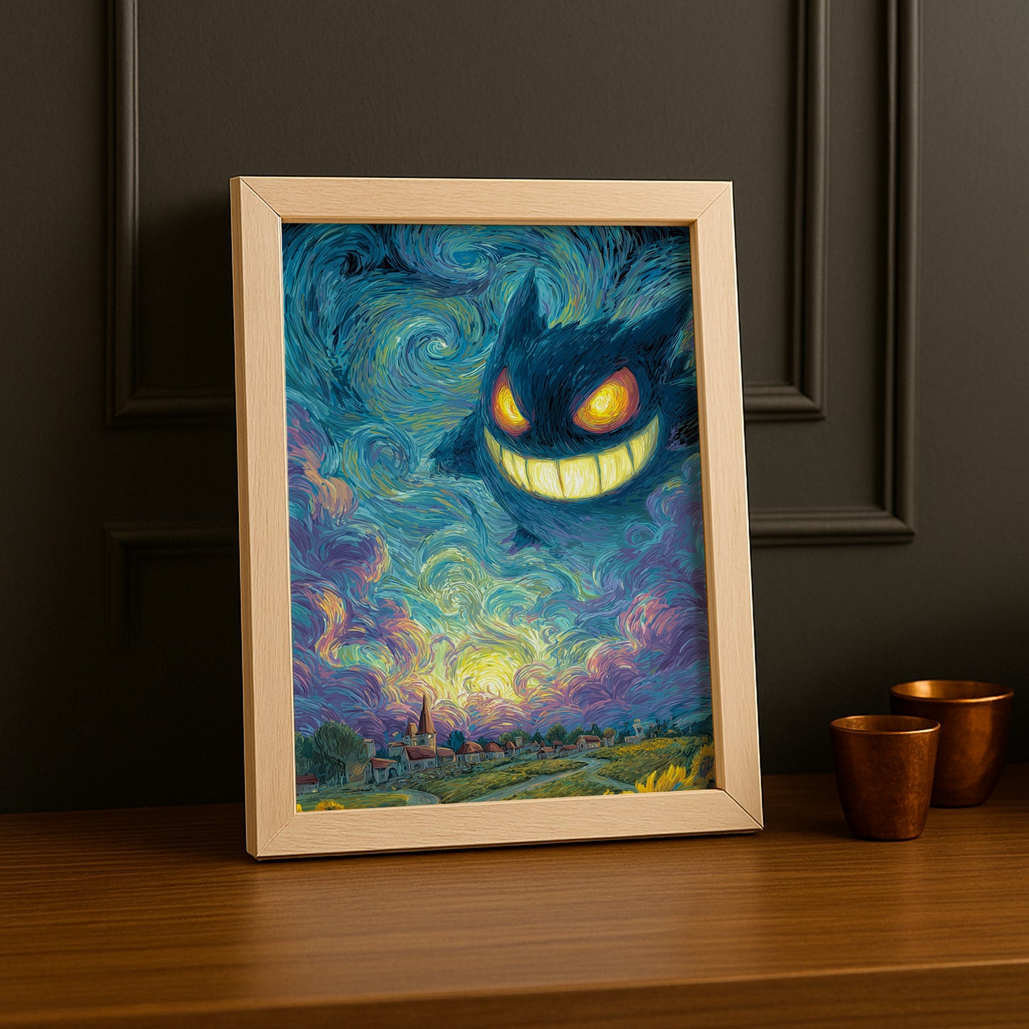 Cadre Photo Pokémon - Big Gengar