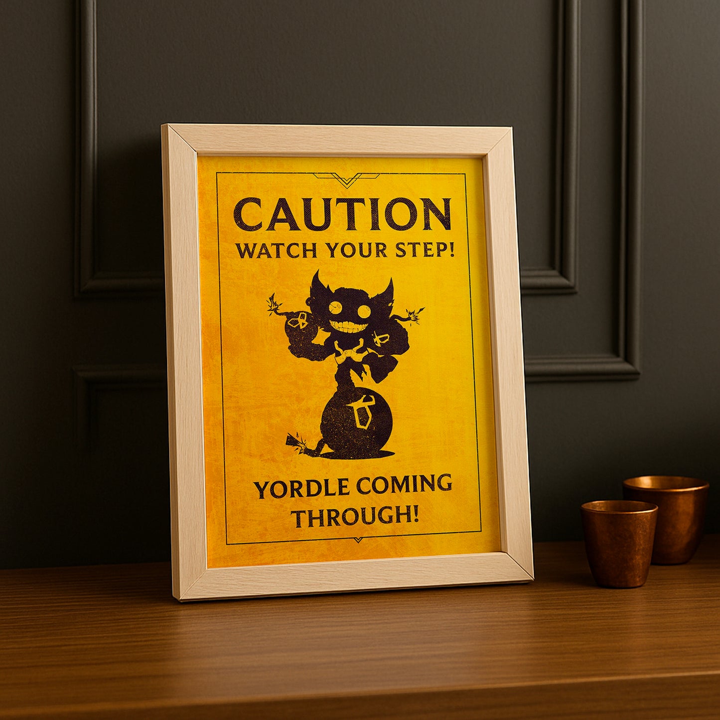 Cadre photo League of Legends Ziggs