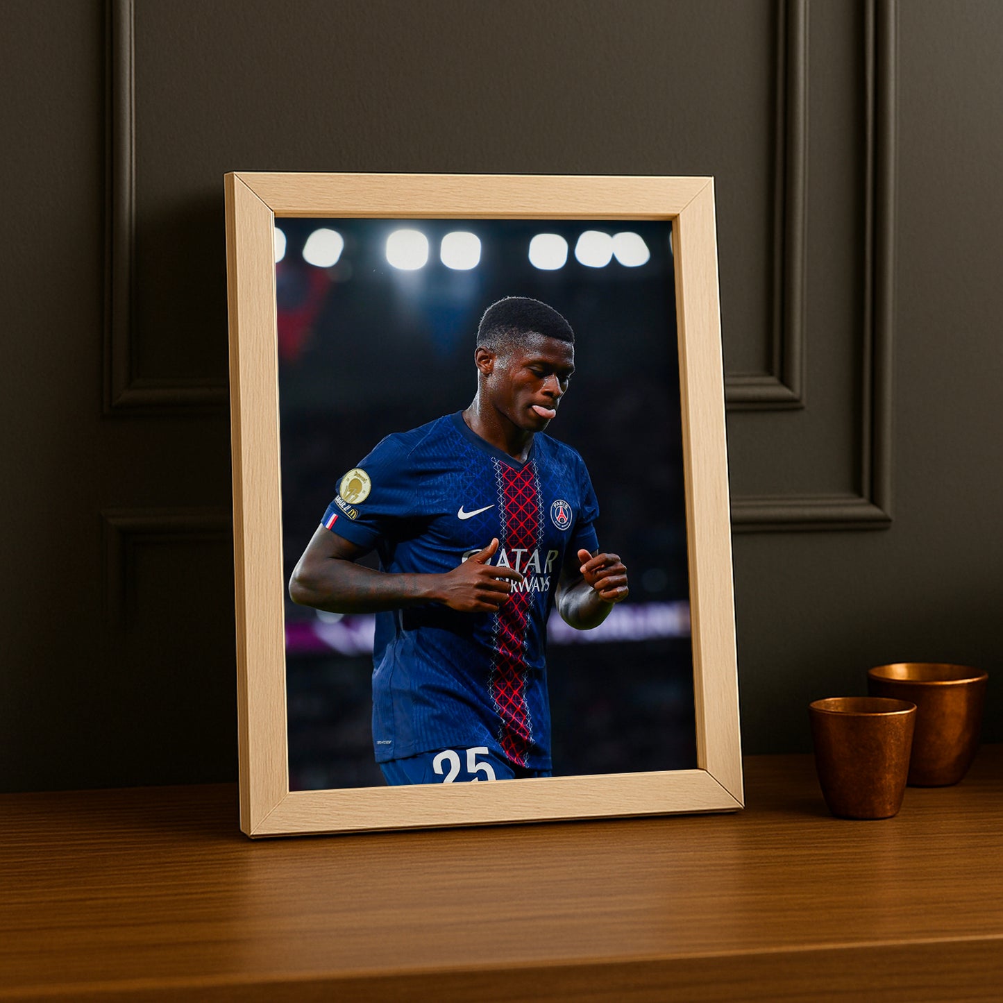 Cadre Photo Paris Saint-Germain - Nuno Mendes