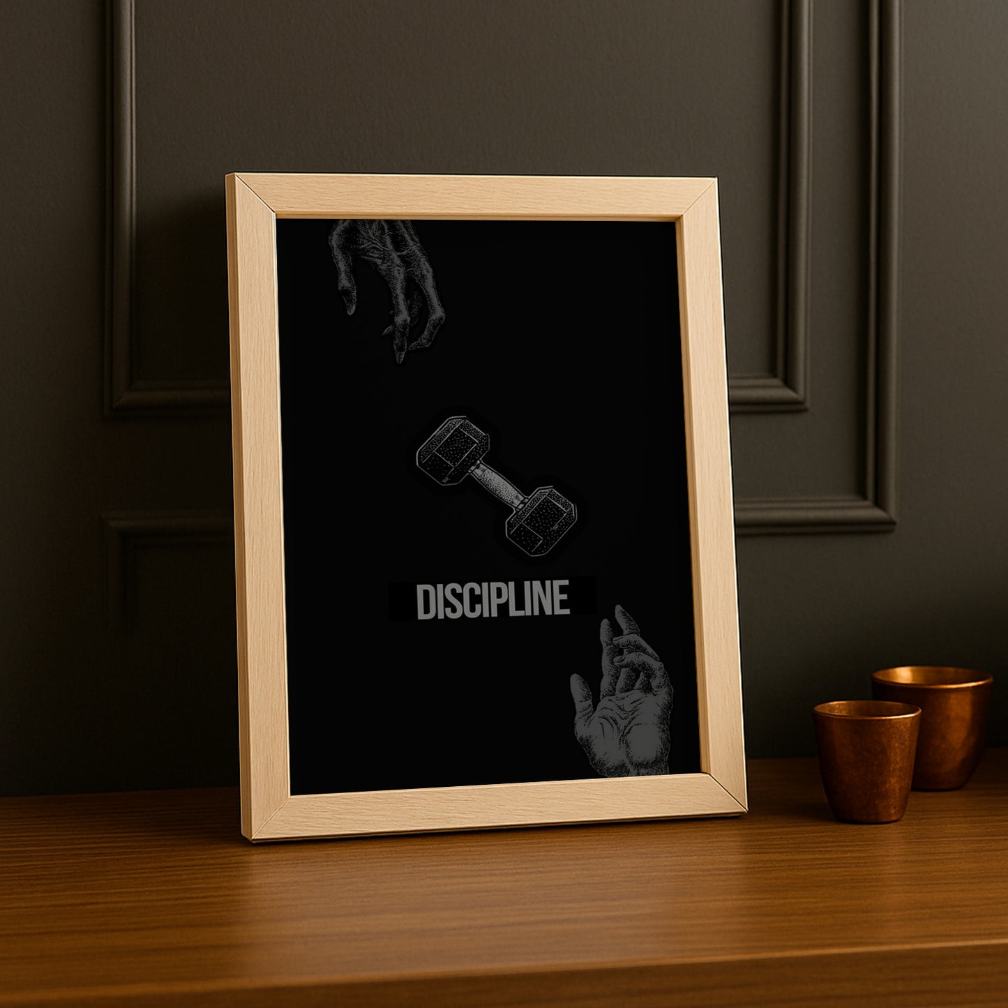 Cadre Photo Musculation - Discipline