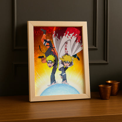 Cadre Photo Naruto - Father and Son