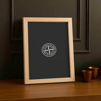 Cadre photo Stone Island badge