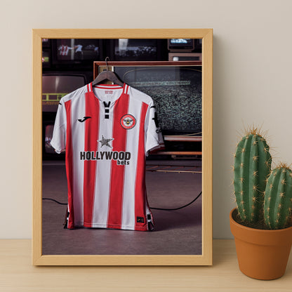 Cadre photo - Maillot Brentford 25-26