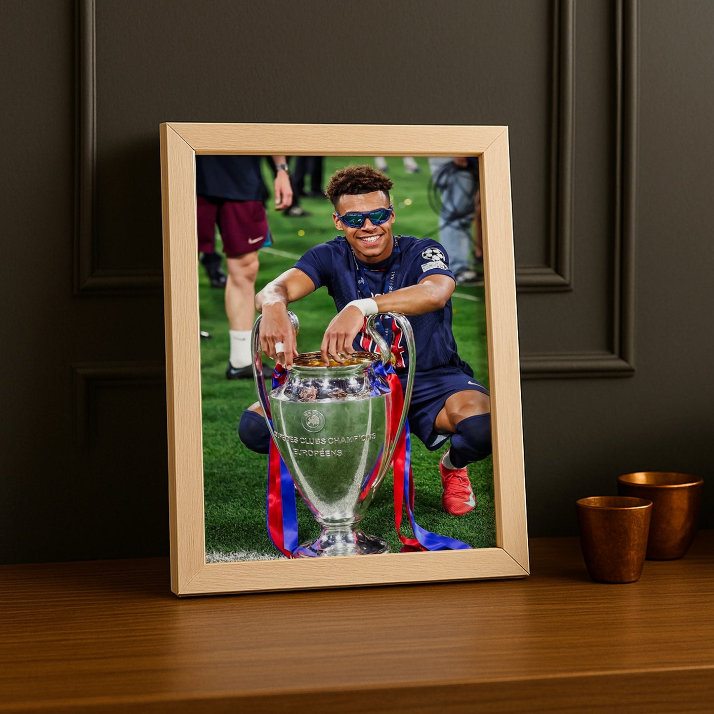 Cadre photo Désiré Doué PSG