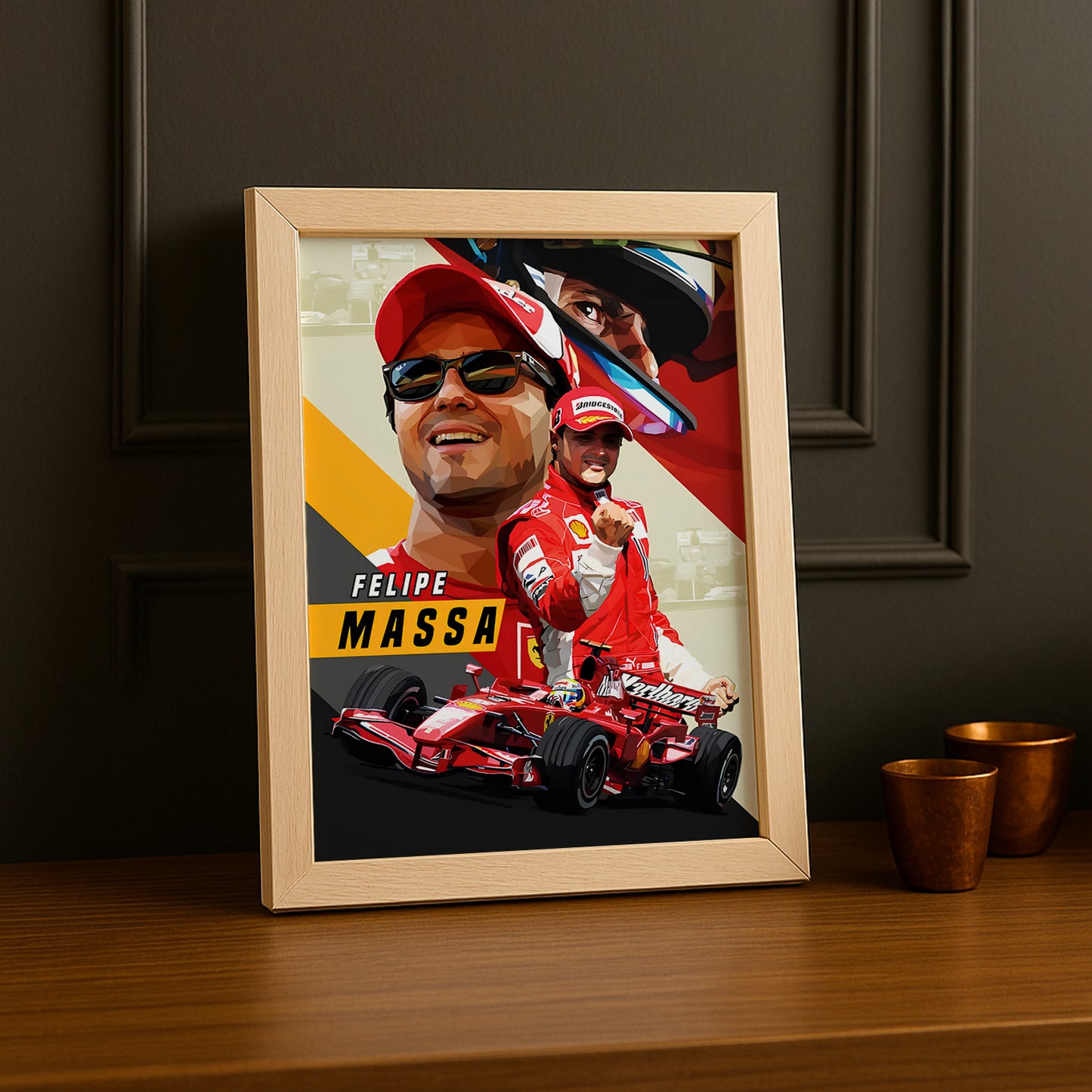 Cadre photo Felipe Massa Formule 1