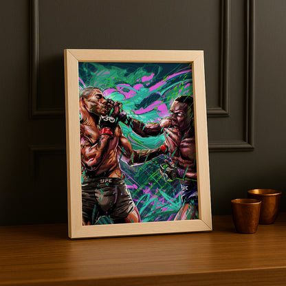 Cadre photo UFC - Perreira vs Adesanya