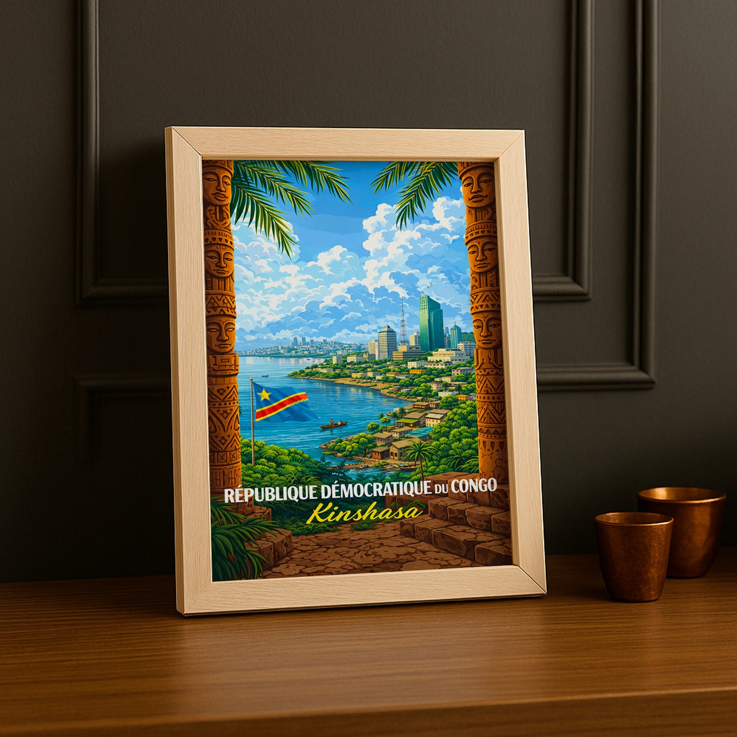 Cadre Photo Afrique - RD Congo Kinshasa