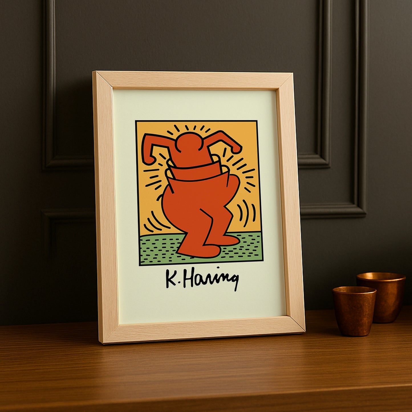 Cadre Photo Keith Haring - Big Boy