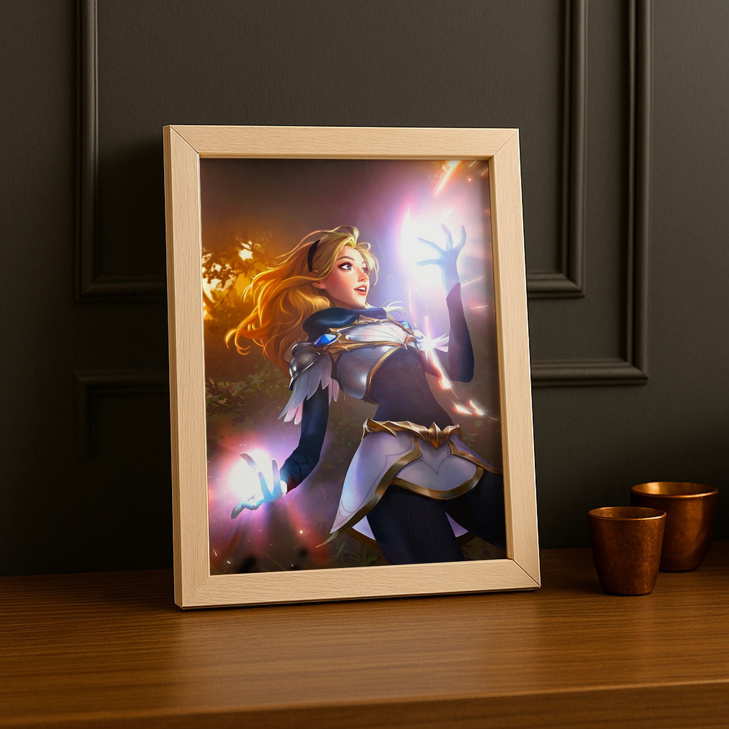 Cadre Photo League of Legends - Lux