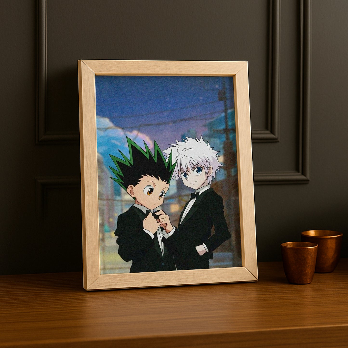 Cadre Photo Hunter x Hunter - Gon x Kirua Costard