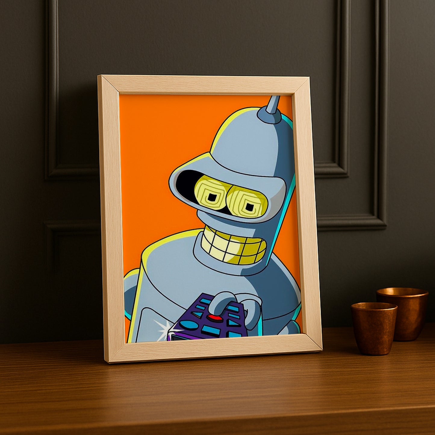 Cadre Photo Futurama - Bender Télécommande
