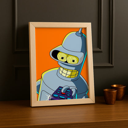 Cadre Photo Futurama - Bender Télécommande