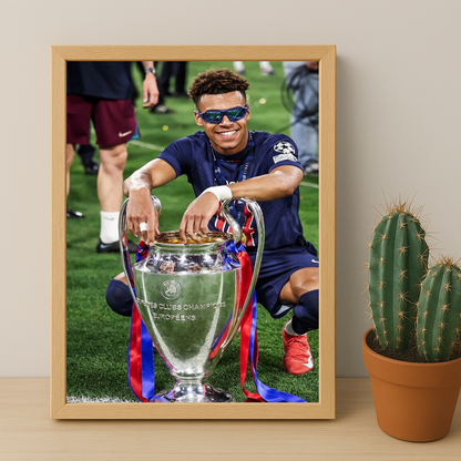 Cadre photo Désiré Doué PSG