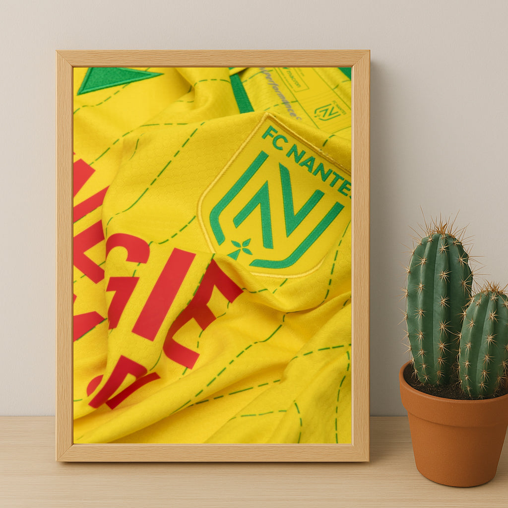 Cadre photo - Maillot FC Nantes 2026