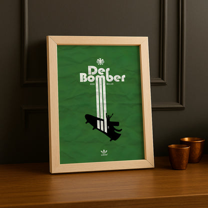 Cadre photo Adidas - Gerd Muller