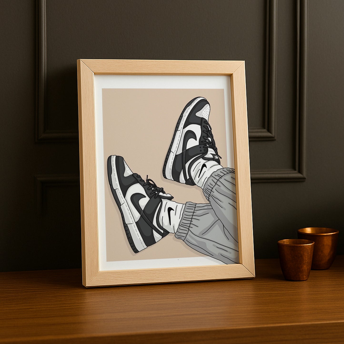 Cadre Photo Nike - Dunk Panda