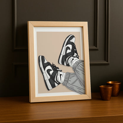 Cadre Photo Nike - Dunk Panda