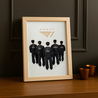 Cadre Photo SK Telecom T1 - Équipe