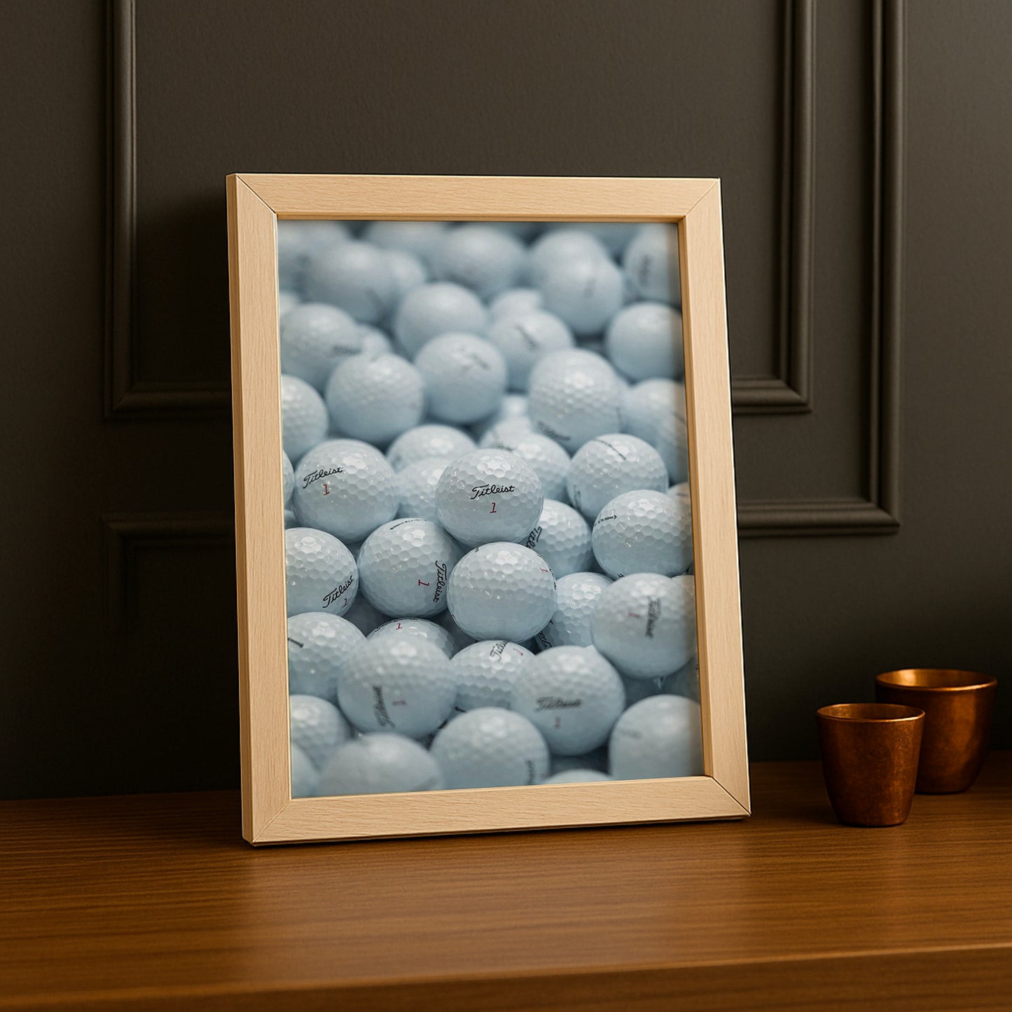 Cadre Photo Golf - Balles de Golf