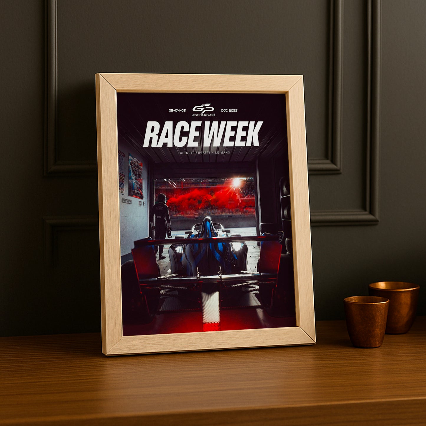 Poster encadrée GP Explorer - Race Week