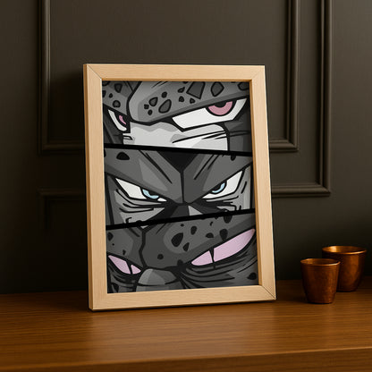 Poster Dragon Ball Z - Eyes Villians