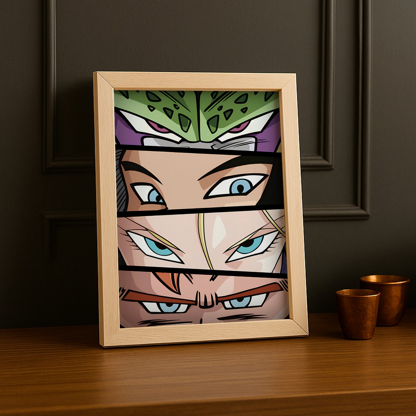 Poster Dragon Ball Z - Eyes Androids