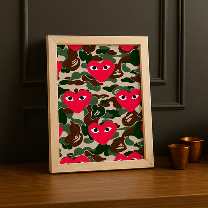 Cadre photo Comme des garçons