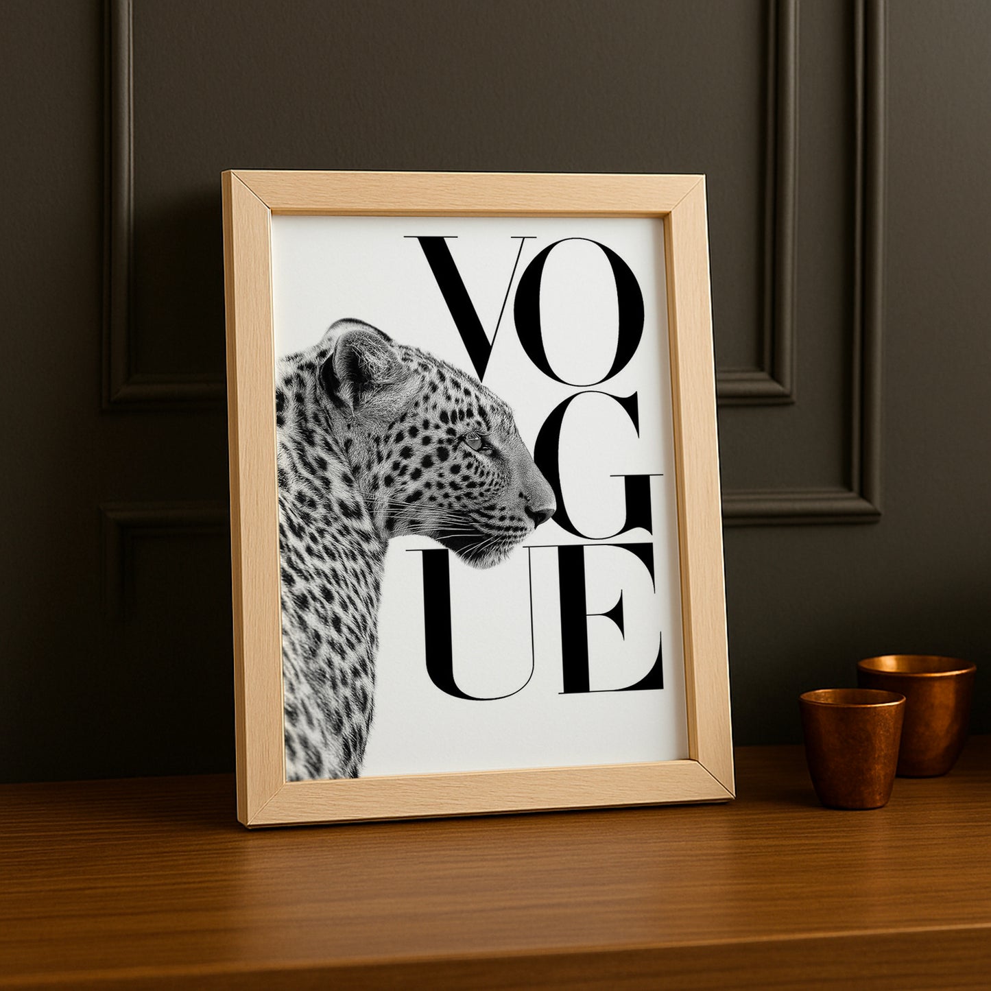Cadre photo Vogue - Panthère