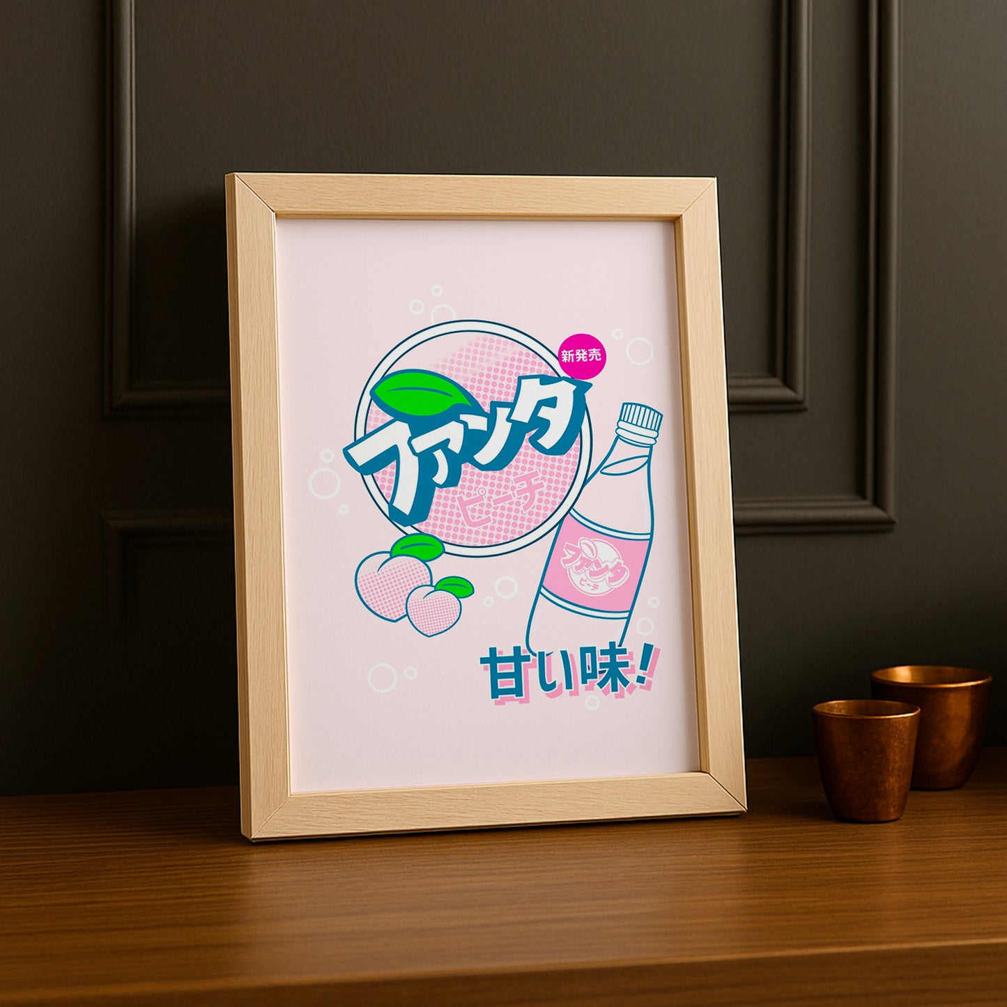 Cadre Photo Fanta - Peach