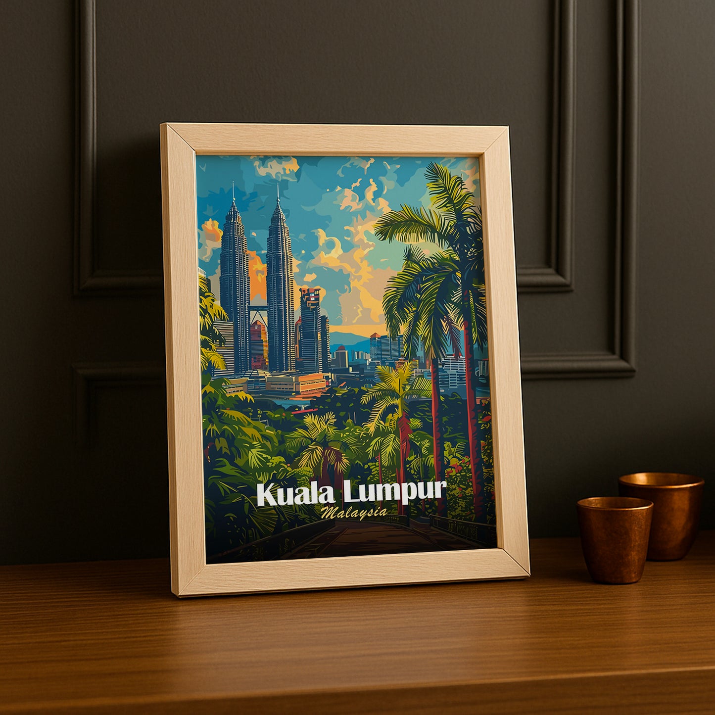 Cadre photo Kuala Lampur Malaysia