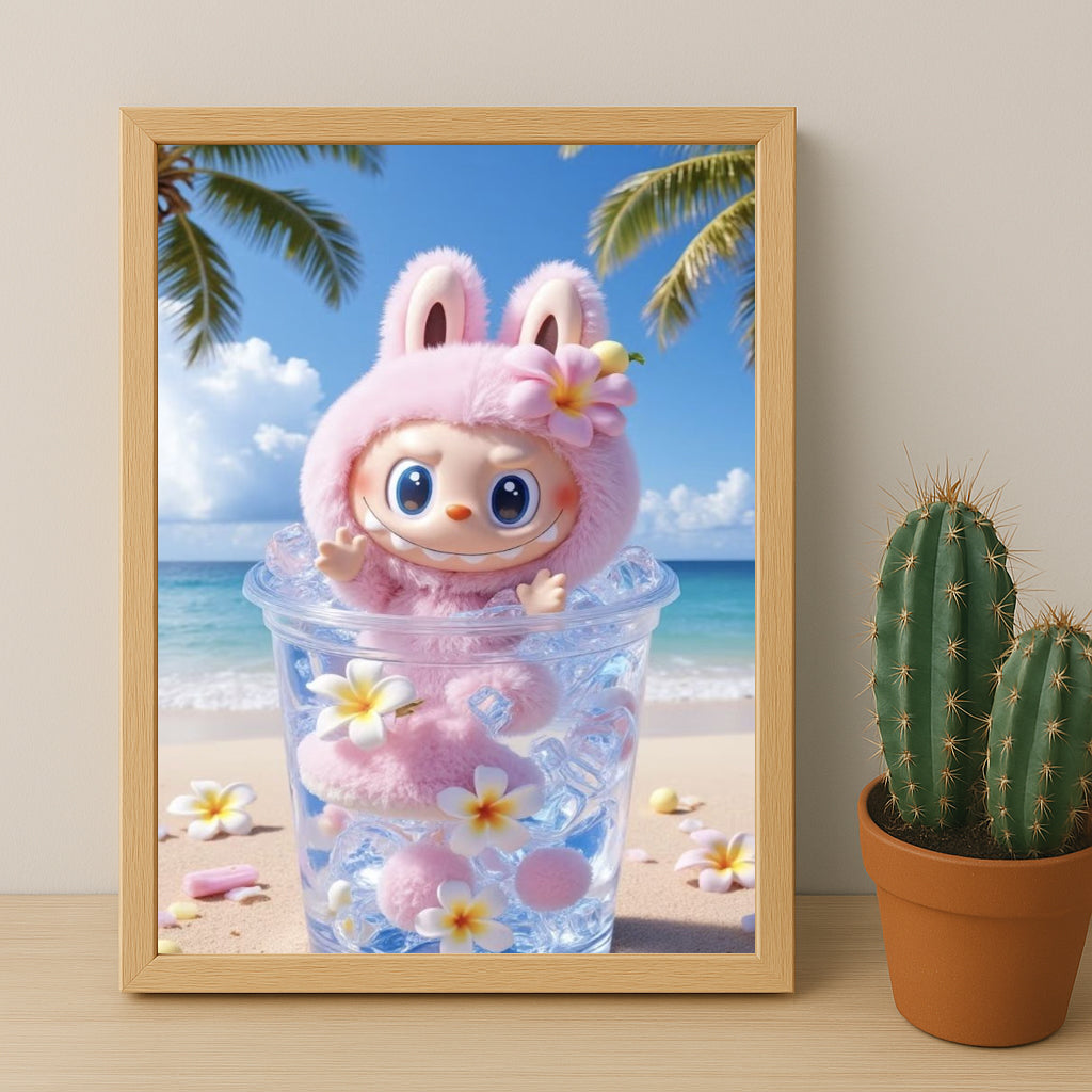 Poster Labubu - Gobelet