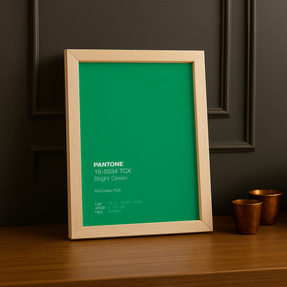 Cadre Photo Pantone - Bright Green