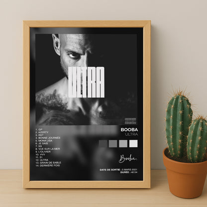 Poster Booba - Album Ultra