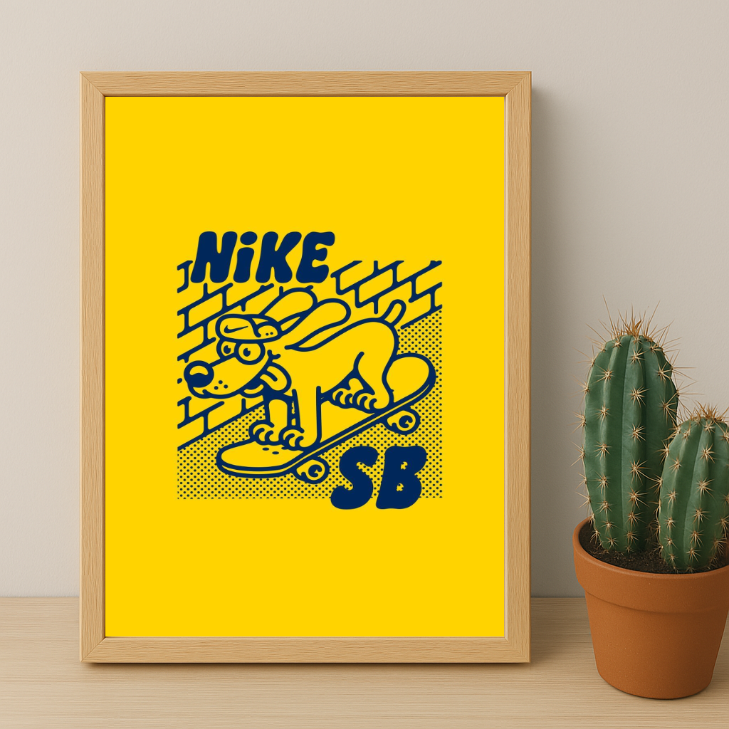 Poster Nike SB Dog