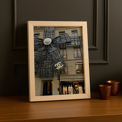 Poster Photo Chanel - Devanture Xmas