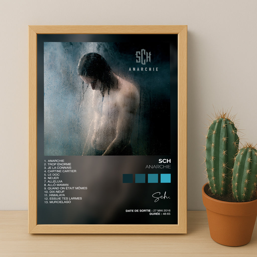 Poster SCH - Album Anarchie
