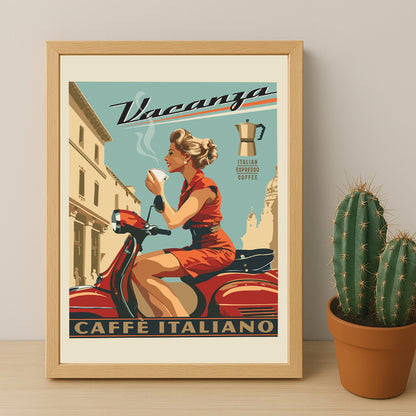 Cadre photo Coffee Lover - Caffè Italiano