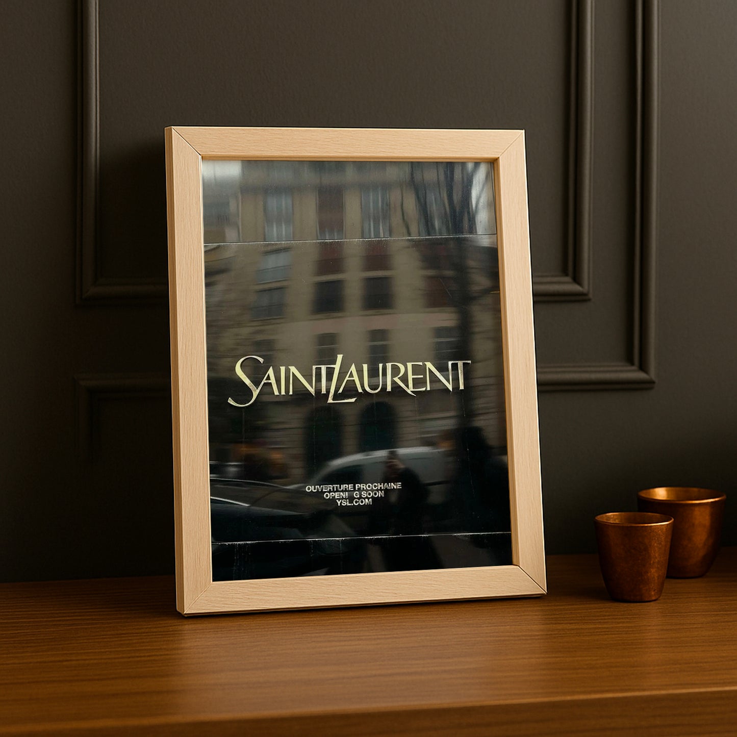 Cadre photo Yves Saint Laurent - Miroir