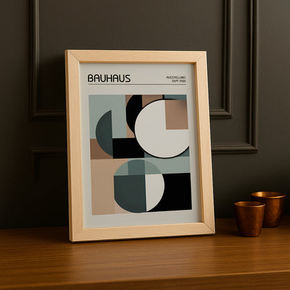 Cadre photo Bauhaus Ausstellung Sept 1925