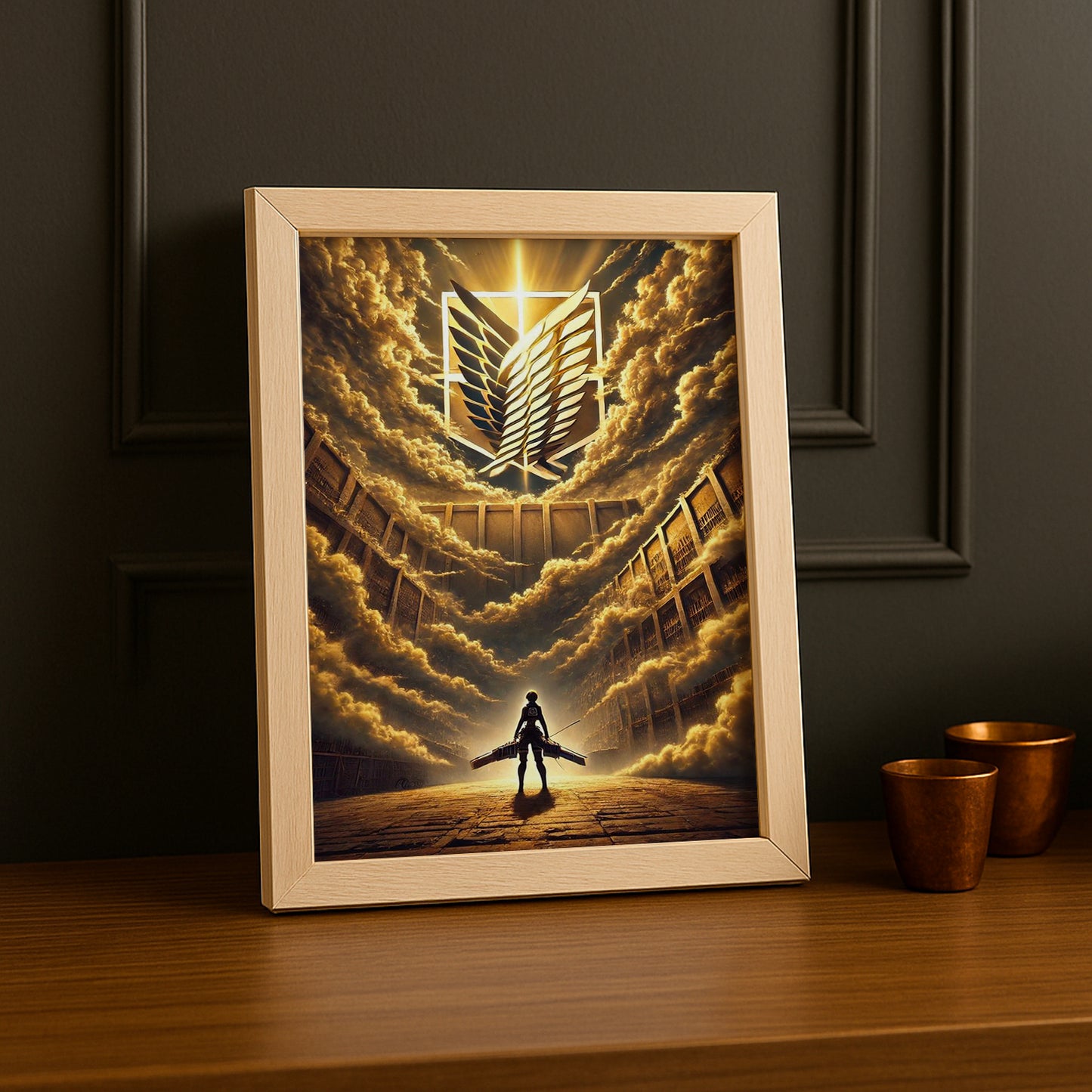 Cadre Photo Attack On Titan - Logo