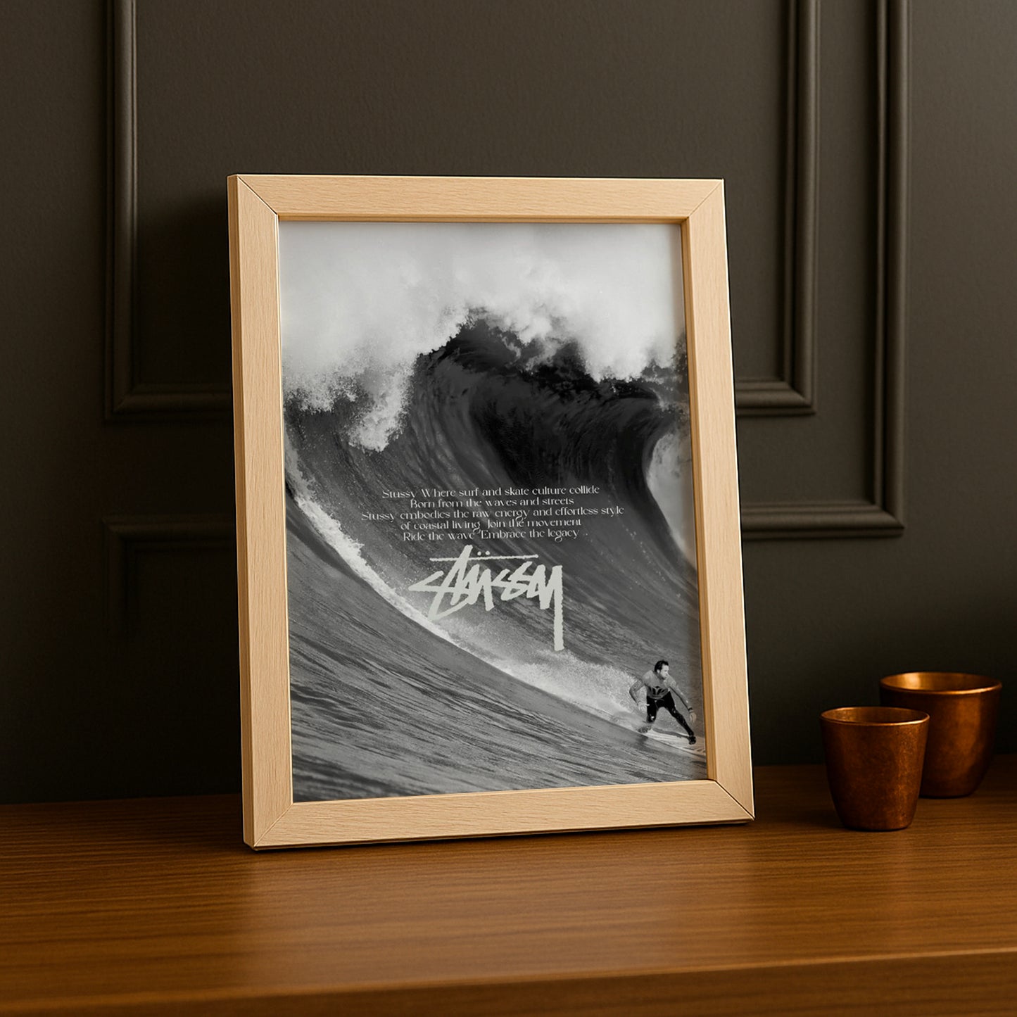 Cadre photo Stüssy Surf